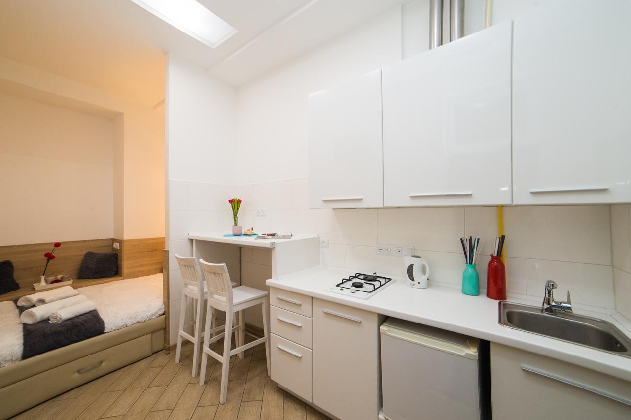 Mini Economy Apartments In The Central Part Of Lviv- Krekhivska 7 エクステリア 写真